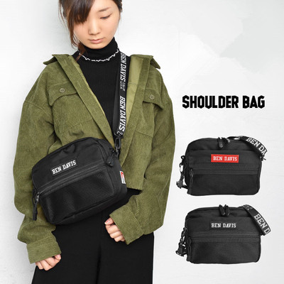 日本代购BEN DAVIS 潮牌猩猩男女户外旅行休闲单肩包运动斜挎背包