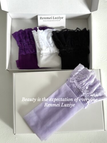 RenmeiLuiziye【蕾丝丝袜】优质版性感大码弹力长筒丝袜透视舒适