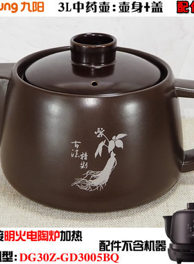 九阳家用煎药壶DGD-3005BQ盖子药罐养生壶盖中药壶配件3L升