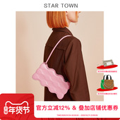 STARTOWN单肩包包女2024新款 小众设计原创腋下包高级感时尚 女包