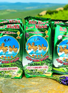 越南农桑茶香兰绿茶70g皇马茶DANH TRA BAO NGAN 鲜草味茉莉花茶