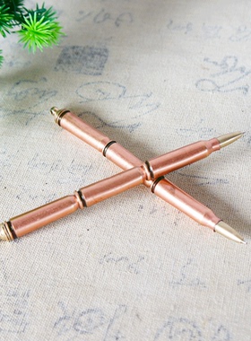 金属子弹壳笔创意个性好玩弹壳圆珠笔学生办公文具用品送孩子礼物