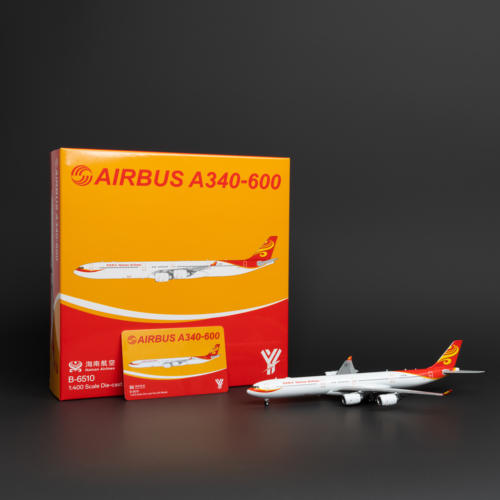 YY Wings 1/400 海南航空A340-600 B-6510 合金飞机航模收藏礼品