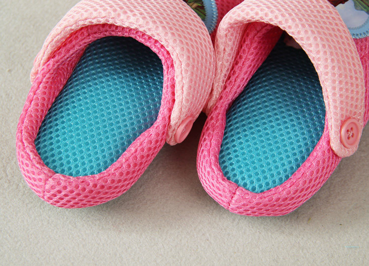 Pantoufles enfants en autre pour été - semelle caoutchouc naturel - Ref 986111 Image 4