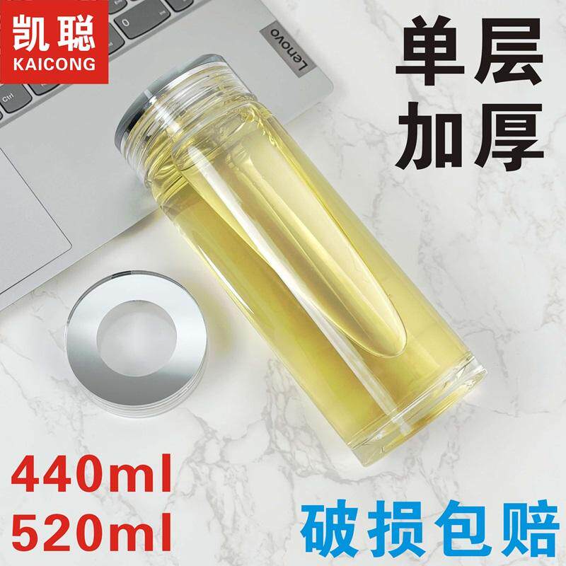 单层加厚玻璃杯大容量