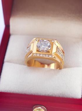 钛钢男款戒指欧美时尚轻奢