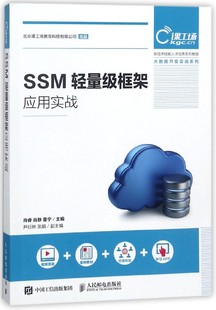 官方正版 SSM轻量级框架应用实战 大数据开发实战系列 新技术技能人才培养系列教程 博库网