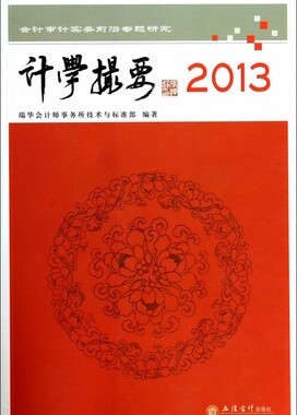 计学撮要(2013会计审计实务前沿专题研究) 官方正版 博库网