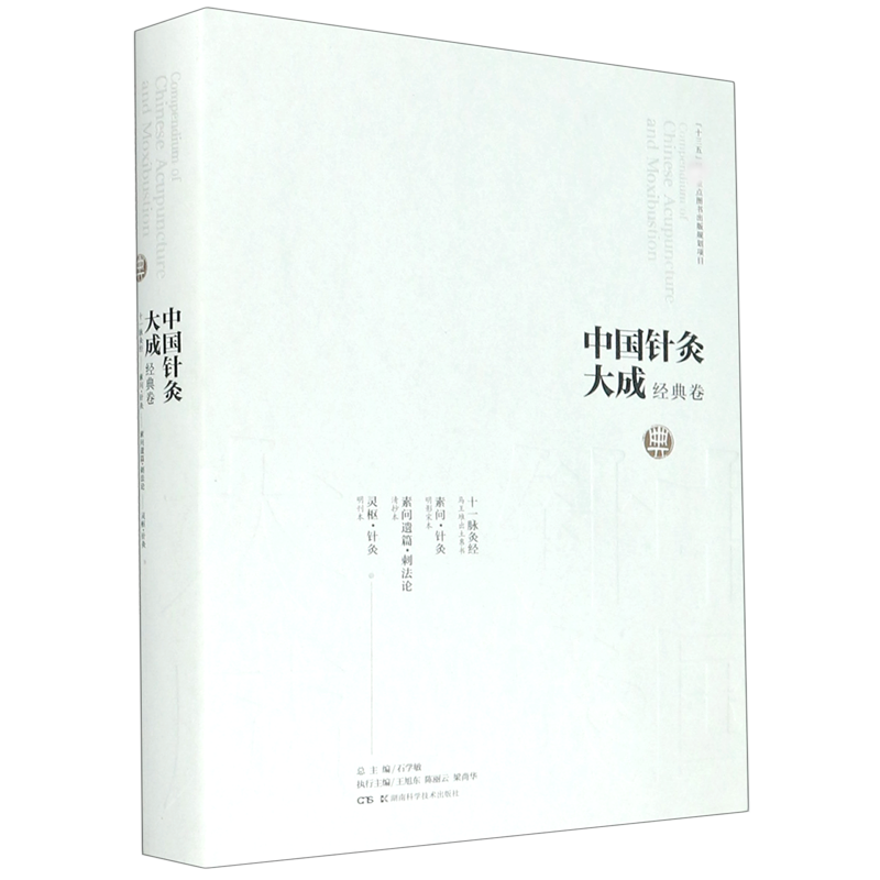 中国针灸大成(经典卷十一脉灸经素问针灸素问遗篇刺法论灵枢针灸)(精) 官方正版 博库网