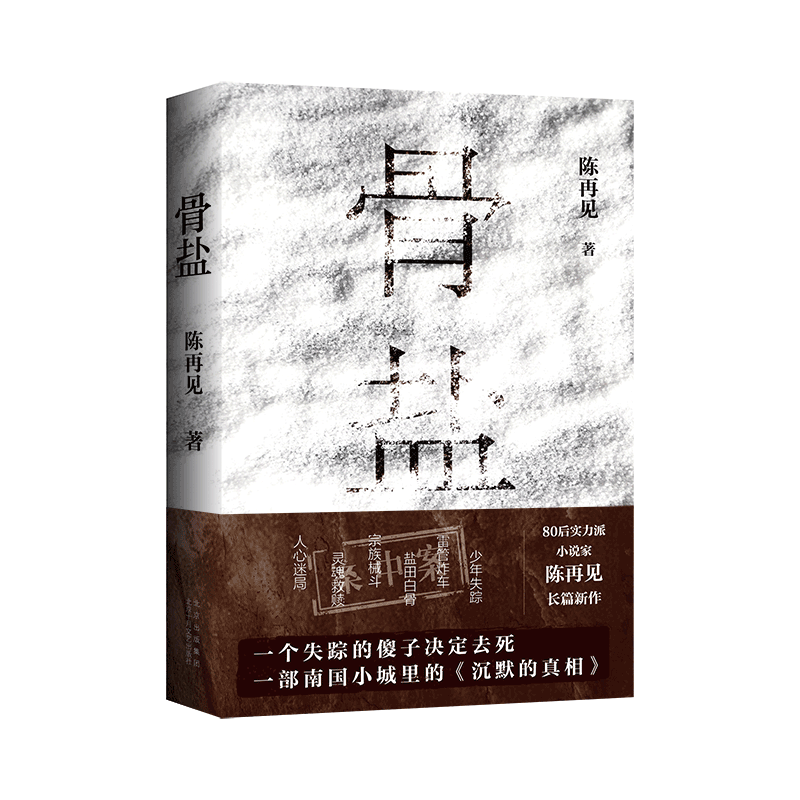 骨盐（80后实力派小说家陈再见长篇新作 少年失踪 炸车 盐田白骨 宗族械斗 灵魂救赎 人心迷局）   一官方正版 博库网