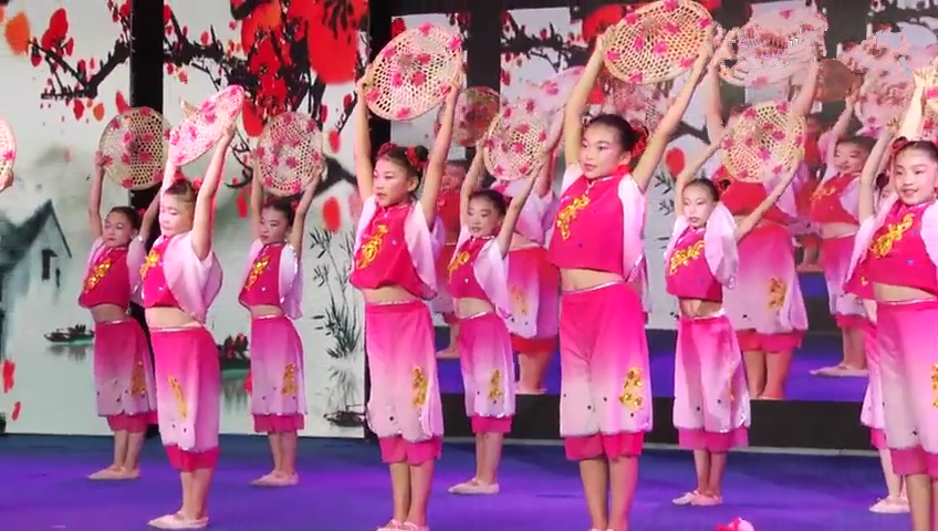 2021新款小荷风采第四届舞蹈大赛喜雨儿童舞蹈演出服少儿表演服装