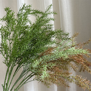 高枝松针草 仿真花仿真绿植天门冬千层金金鱼草家居插花装饰婚庆