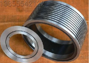 复卷机底刀,底刀圈,复卷机下刀,造纸复卷机刀片,造纸业用刀