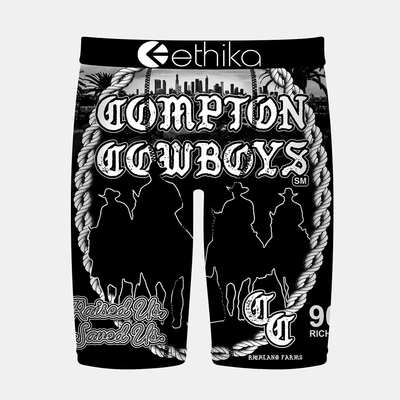 ethika新款上新涂鸦印花速干运动内裤男弹力五分内裤潮人外贸原单