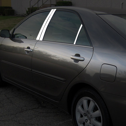 丰田佳美车窗亮条中柱窗户压条不锈钢装饰条车贴专用外观改装配件