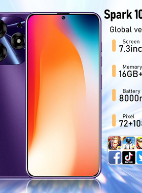 跨境手机Spark10Pro俄罗斯速卖通安卓OTG跨境手机16G+1TB现货代发