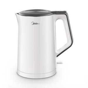 美的电水壶1.5L速热双层防烫不锈钢无缝内胆烧水壶SH15Colour102