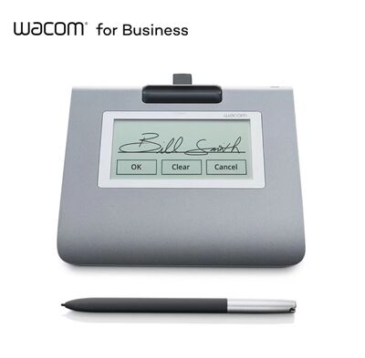 Wacom STU-430 电子签批屏电脑手写签名屏原笔迹手写板签字屏USB