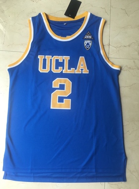 NCAA加州大学洛杉矶分校 2号朗佐-鲍尔 白色蓝色球衣