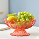 高脚高颜值水果盘结婚精致零食盘客厅茶几放糖果个性 供佛果盘佛前