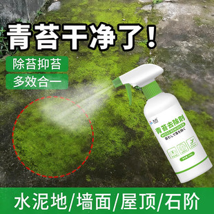 青苔清除劑水泥地面路面水池魚(yú)池墻面房屋頂蘚藻類神去除綠青苔器