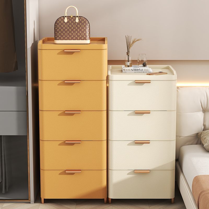 爆款35CM宽储物置物加厚抽屉式收纳柜子省空间收纳儿童玩具家用