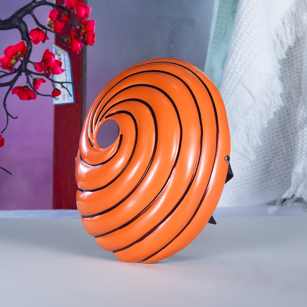 爆款COSPLAY道具摆设珍藏版电影火影忍者宇智波带土阿飞斑面具