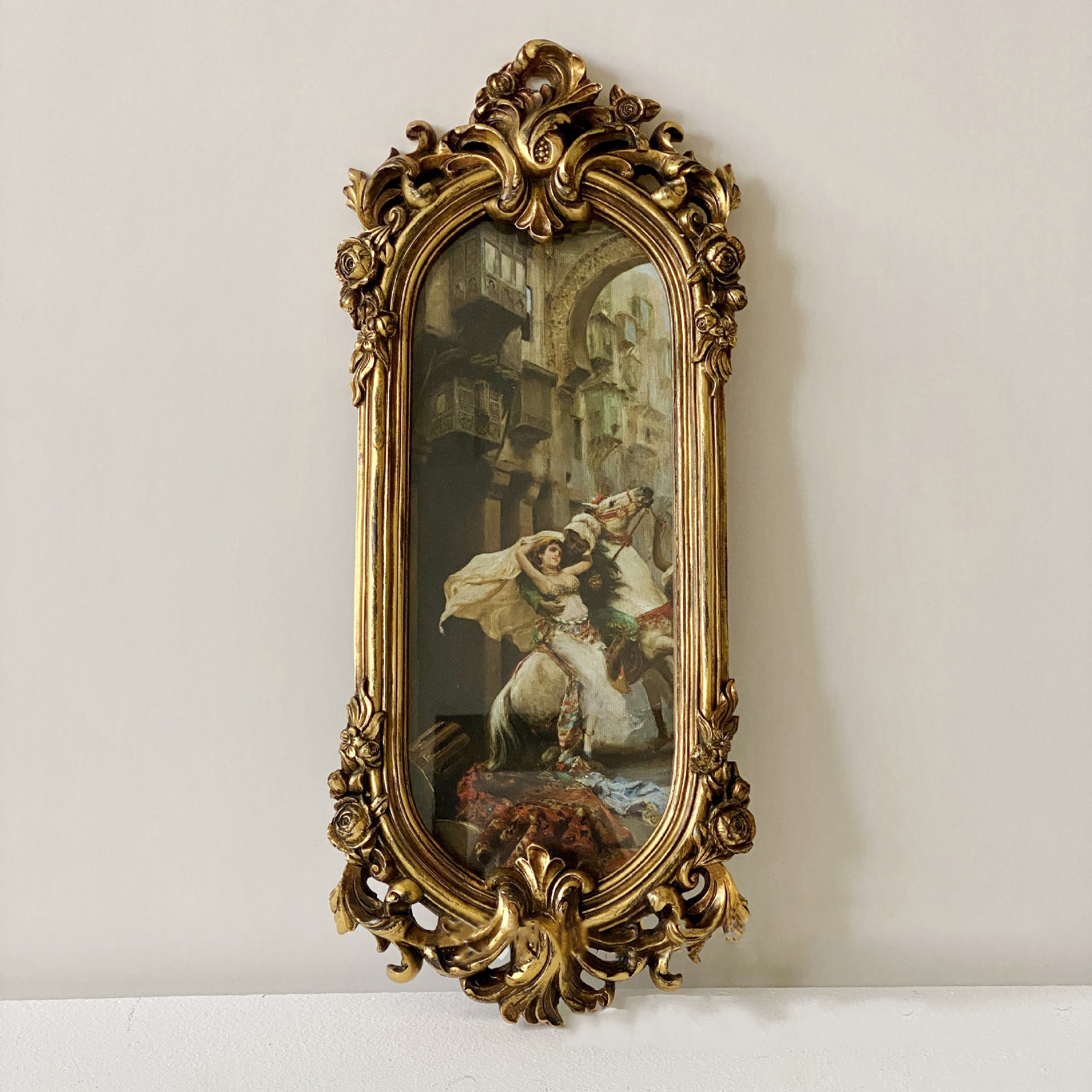 【可定制尺寸画面】宫廷雕花相框