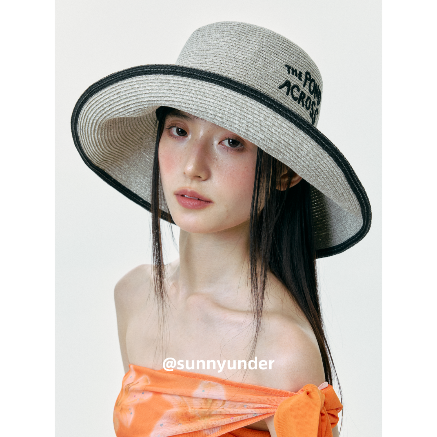 可折叠显脸小大檐渔夫帽子女时尚户外海边度假旅游防晒遮阳草帽夏