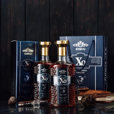 希慕精酿XO白兰地 法国原酒酒吧同款洋酒调酒基酒700ml