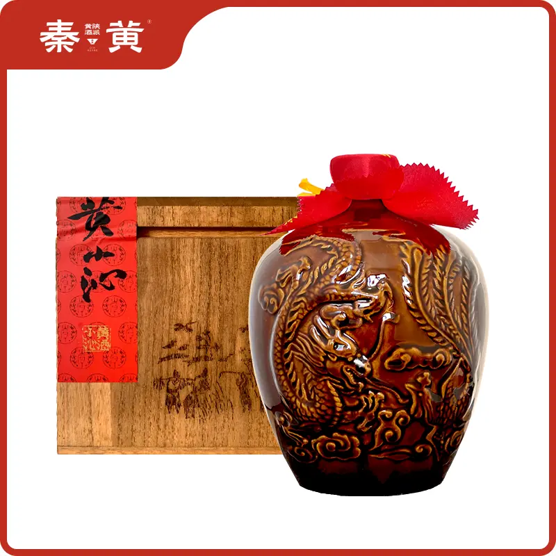 黄小沁黄酒2.5L坛子酒13度陈酿半甜型糯米酒传统工艺酿造珍藏