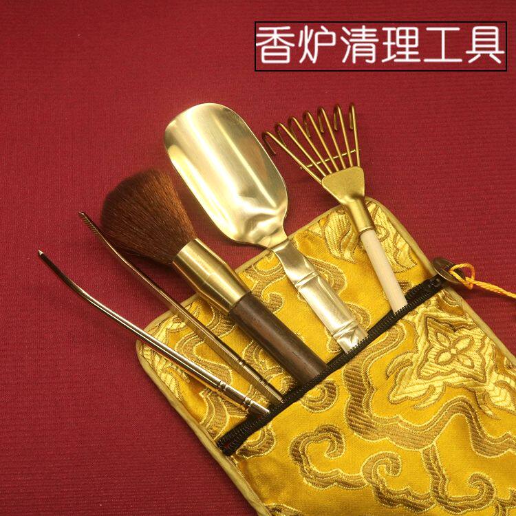 黄铜香灰铲家用香炉灰香炉图片
