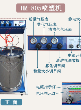 包邮静电大性能HM-805静电涂装机喷塑喷涂设备发生器手动喷枪福佳