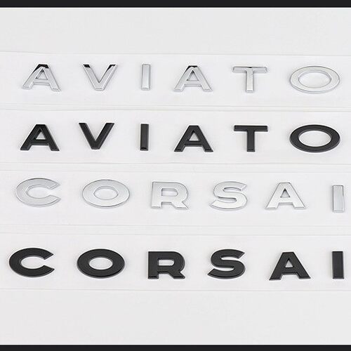 适用于林肯飞行家冒险家改装 AVIATOR CORSAIR车贴总统车标车尾标