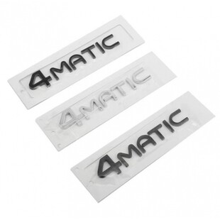 4MATIC车标车贴 4MATIC后尾四驱 EQC400 适用于奔驰新能源EQC350