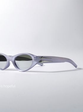 Y2K猫眼UV400可配近视太阳镜