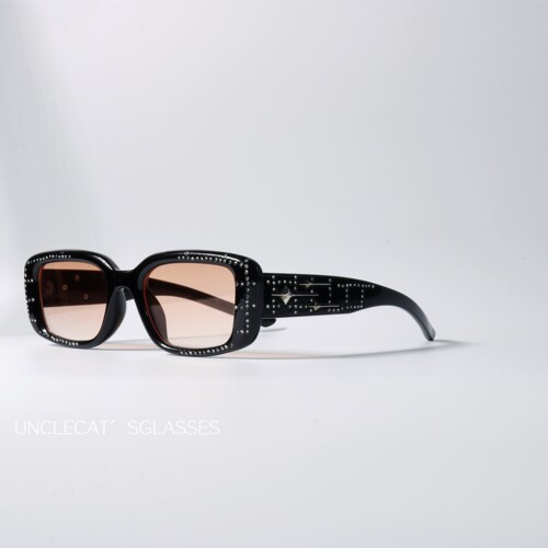 星空元素长方形高街风格太阳眼镜