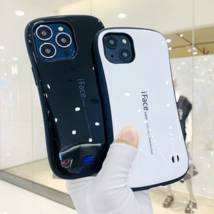 iFace适用苹果14手机壳防摔小蛮腰13ProMax保护套简约12套11外壳