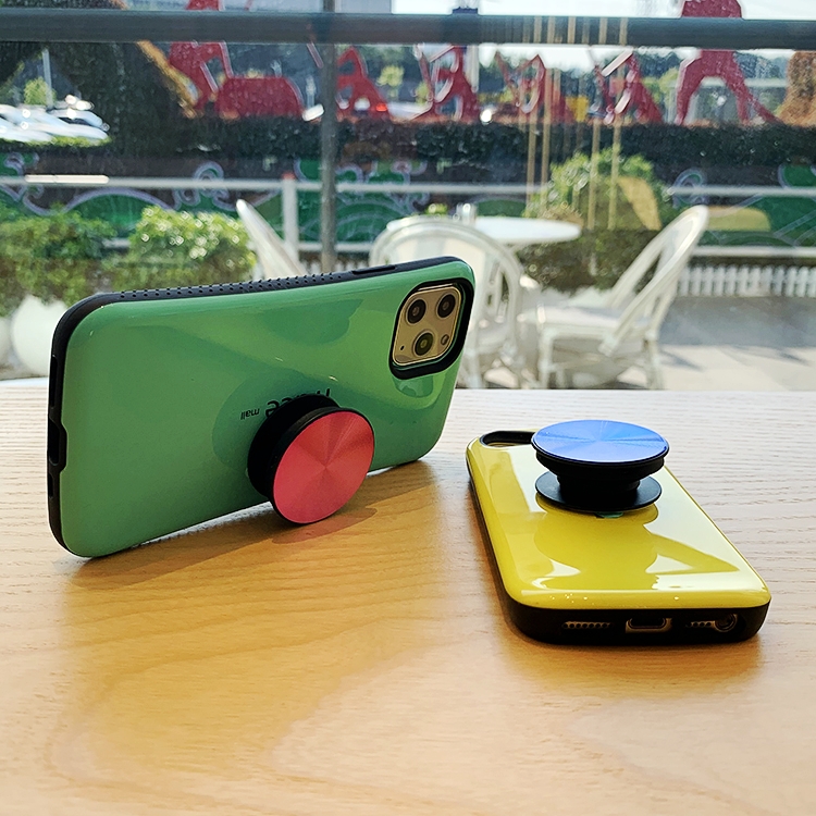 气囊支架镭射手机背面粘胶