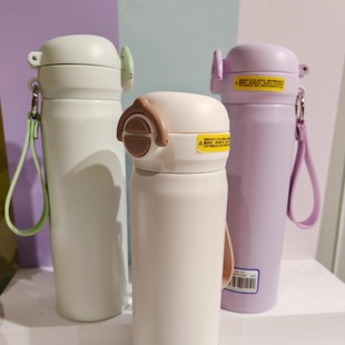 哈尔斯HGD-480-007双饮保温杯316不锈钢内胆480ML大容量杯