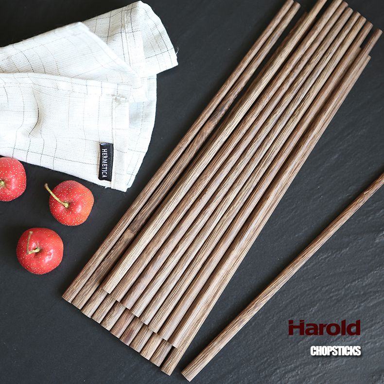 哈罗德酒店家用红木加长油炸筷子