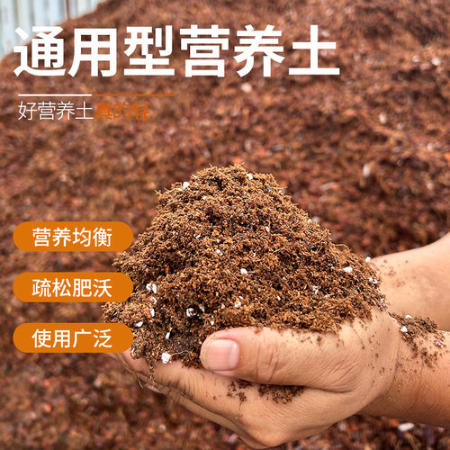 靓土 种菜种花土 培养土通用营养花土种菜果土阳台育苗植料土 - 封面