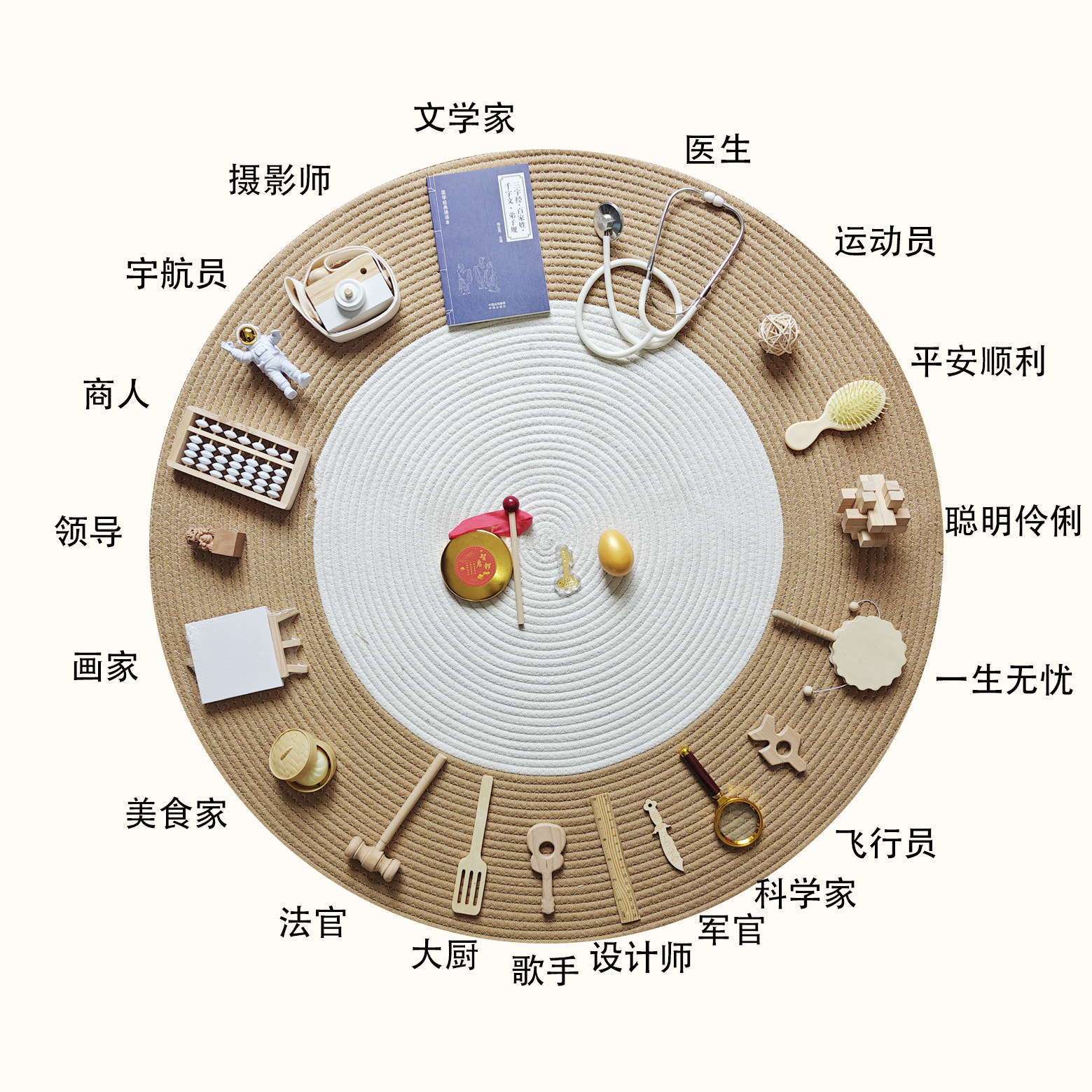 抓周用品道具一周岁布置套装龙宝宝宝周岁/抓周套装