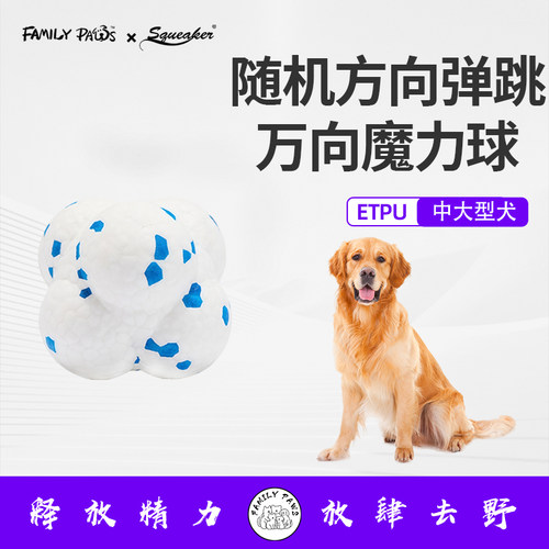 万向球狗狗玩具球随机弹跳球