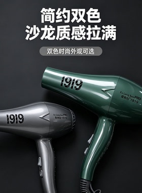 发廊豹大功率大风高温造型吹风机