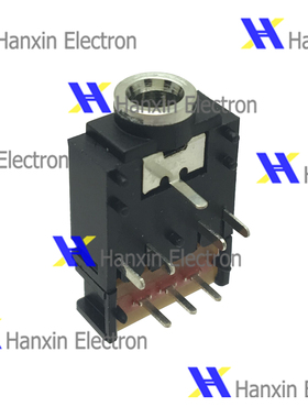 耳机插座 PJ-307-8P 3.5MM音频插座 带开关 多功能耳机插座 促销