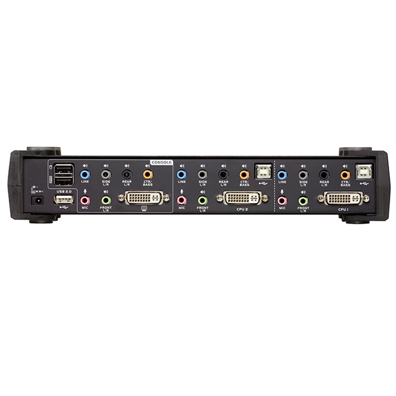 ATEN/宏正CS1782A 2口DVI切换器支持7.1音频USB KVM切换器usb扩展器切换器图片