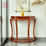 Yimeng Yumum Myanmar Rosewood Half Table вход вступительный стол в китайском стиле Стол Стены Домоган Махоган боковой стол