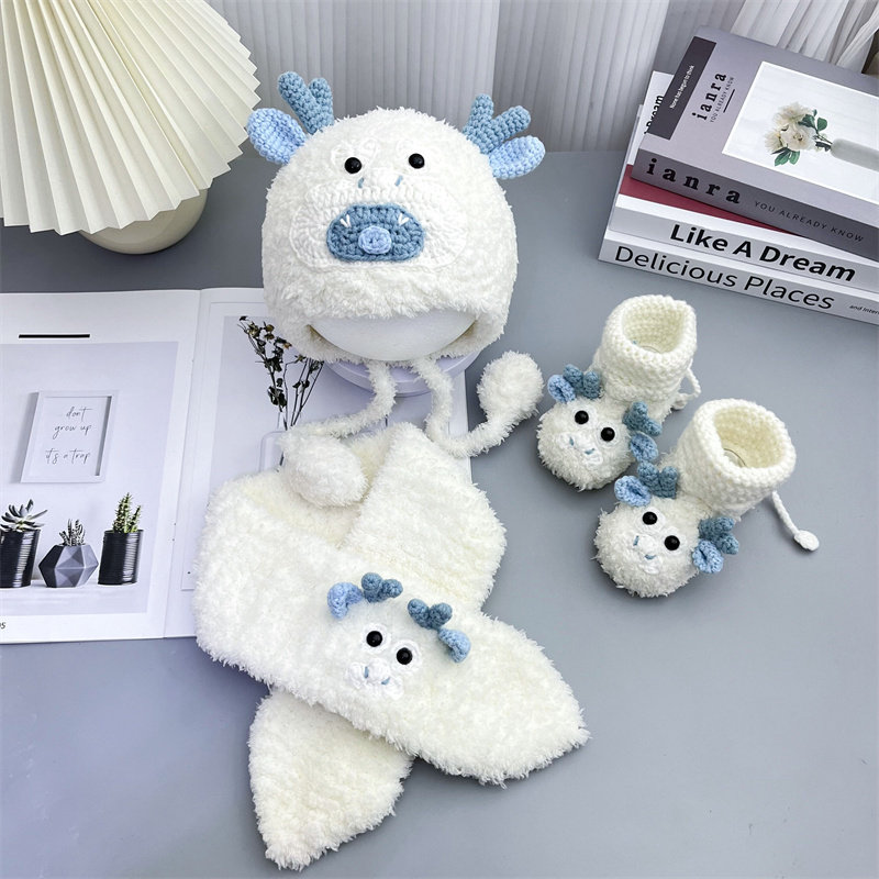 孕期手工diy编织属龙宝宝帽子围巾鞋子珊瑚绒线新生儿护耳帽材料,服饰配件/皮带/帽子/围巾,毛线,淘宝优惠券,粉丝福利购,淘宝优惠卷