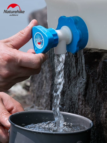 NH Outdoor Bucket Buckting Food Food -Пластик Установленное ведро ведро домохозяйство в чистое вода с краном